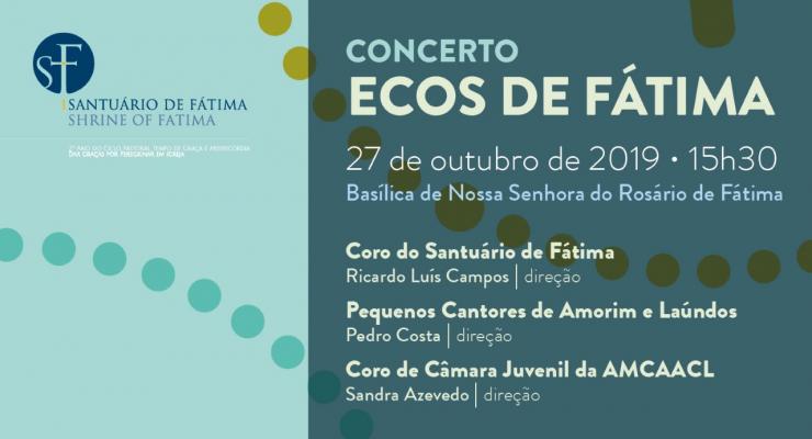 Santuário de Fátima promove terceira edição dos Ecos de Fátima